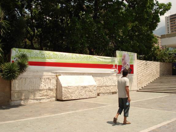 Caminhando por Caracas, na Venezuela (2007)